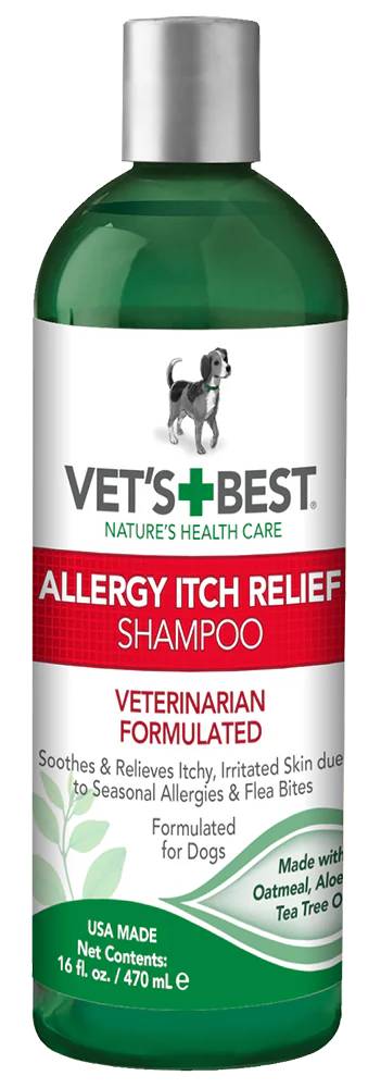 Vet’s Best Allergy Itch Relief Shampoo 16 oz