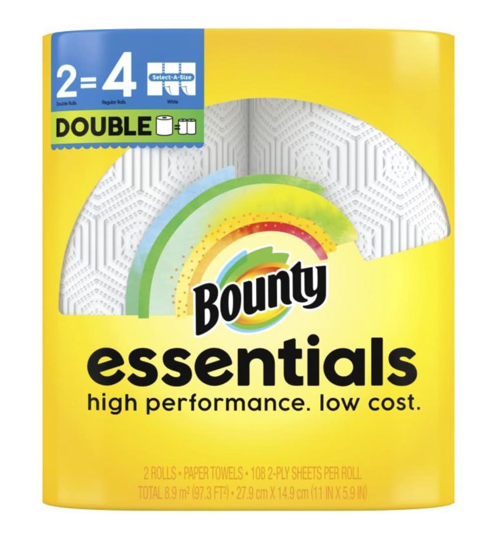 Bounty Essentials Select-a-Size 2=4
