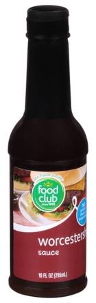Food Club Worcestershire Sauce 10 oz