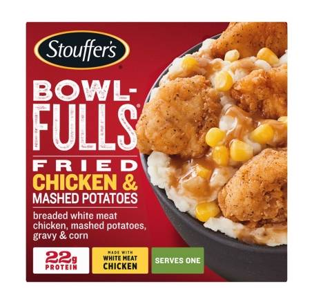 Stouffer Bowl-Fulls Fried Chicken & Mashed Potatoes 14 oz