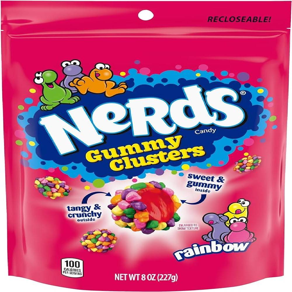 Nerds Gummy Clusters Rainbow 8 oz