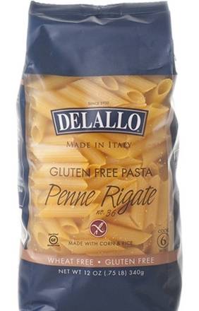 DeLallo Gluten Free Corn & Rice Pasta Penne Rigate 12 oz