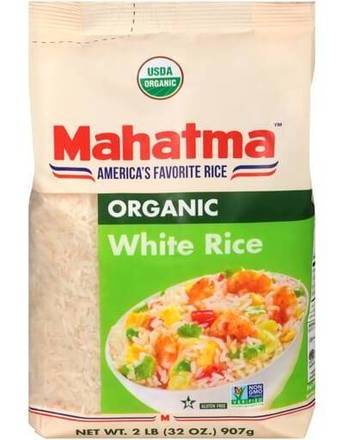 Mahatma Organic White Rice 2 lbs
