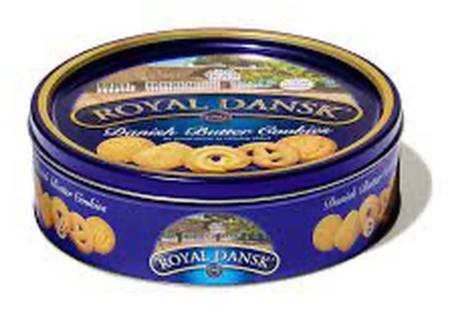 Royal Dansk Danish Butter Cookies 12 oz