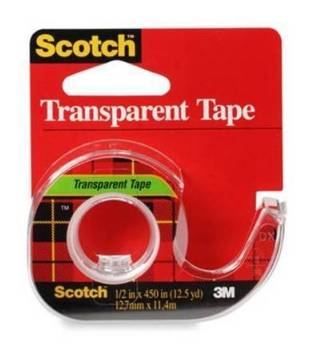 Scotch Transparent Tape 12.5 yards