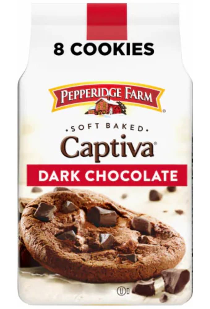 Pepperidge Farm Captiva Dark Chocolate Cookies 7.2 oz