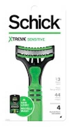 Schick Xtreme Sensitive Razors 4 ct