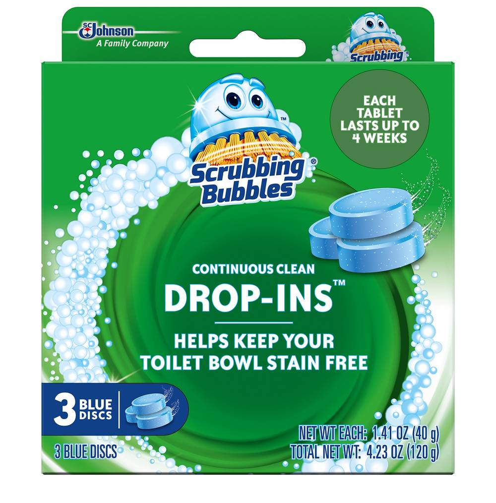Scrubbing Bubbles Toilet Bowl Drop-Ins 3-1.7 oz