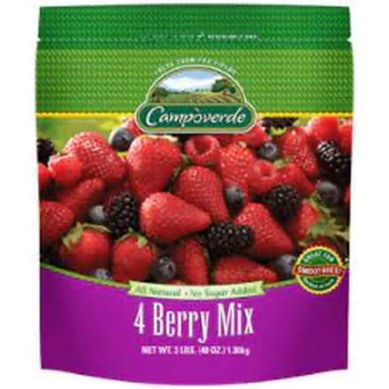 Campoverde Four Berry Mix 3 lbs