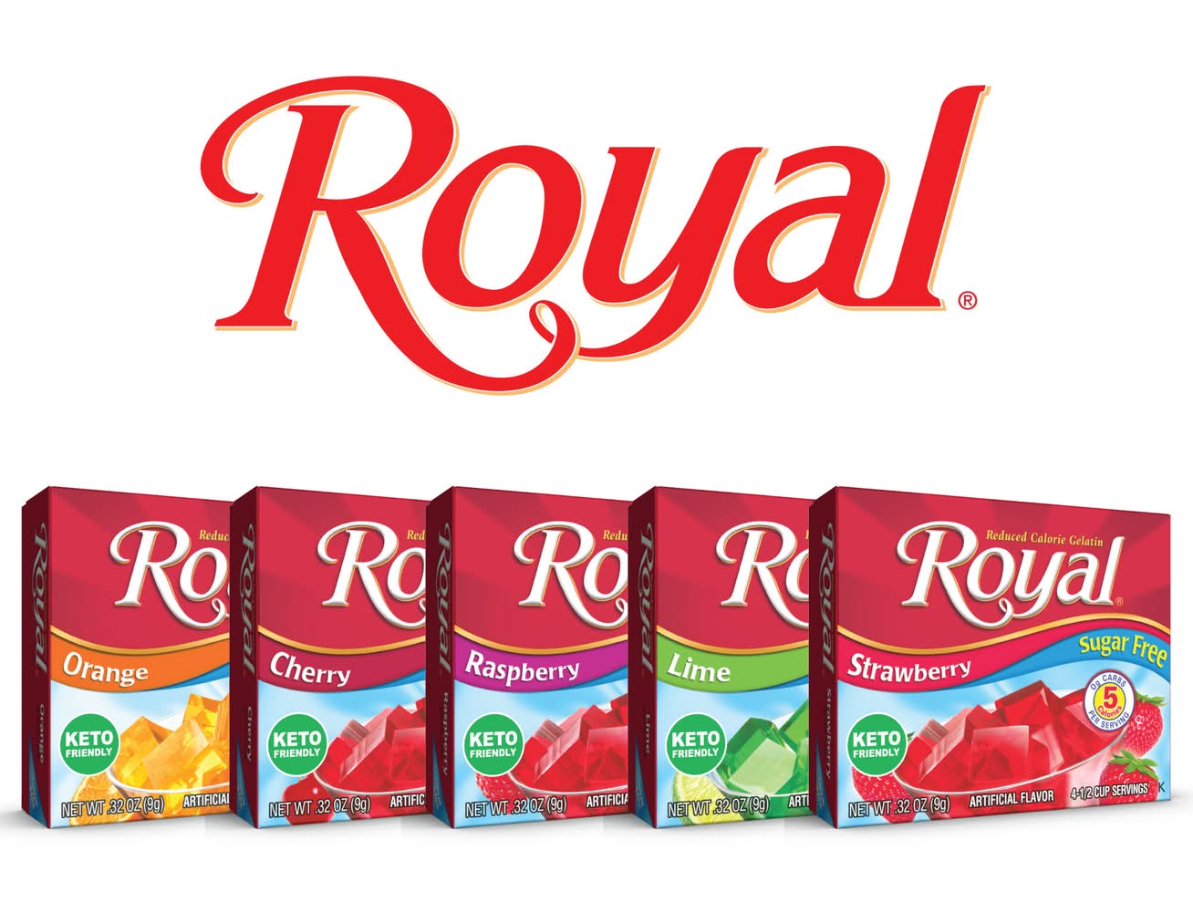 Royal Gelatina Orange 1.4 oz