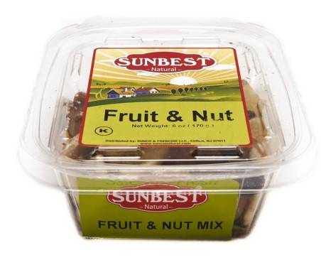 Sunbest Natural Fruit & Nut 6 oz