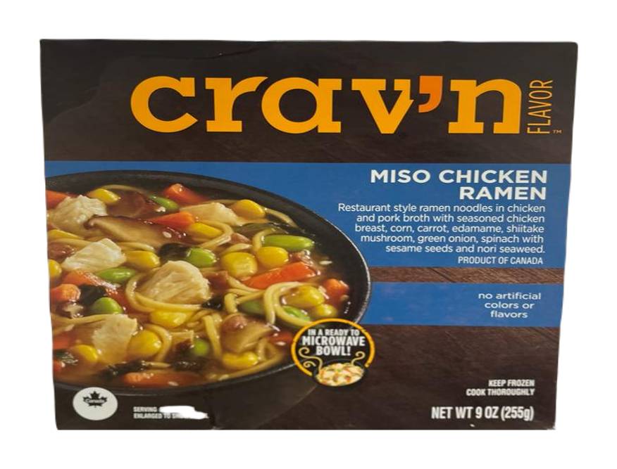 Crav'n Miso Chicken Ramen 9 oz