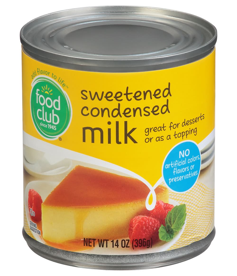 Food Club Sweetened Condensed Milk 14 oz