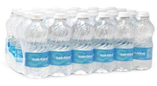 Salutaris Bottled Water 24-16.5 oz