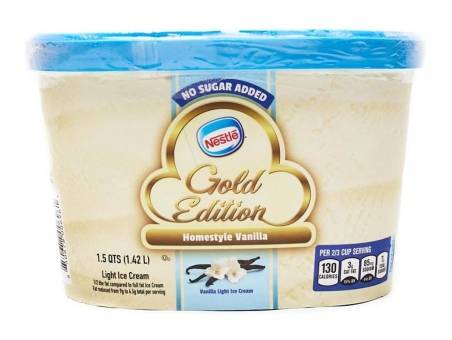 Nestle Gold Edition Vanilla No Sugar Added 48 oz