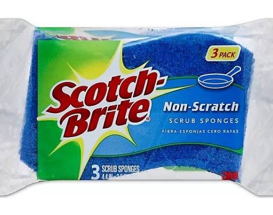 Scotch-Brite Non-Scratch Sponge 3 ct