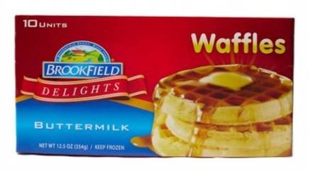 Brookfield Delights Buttermilk Waffles 12.5 oz