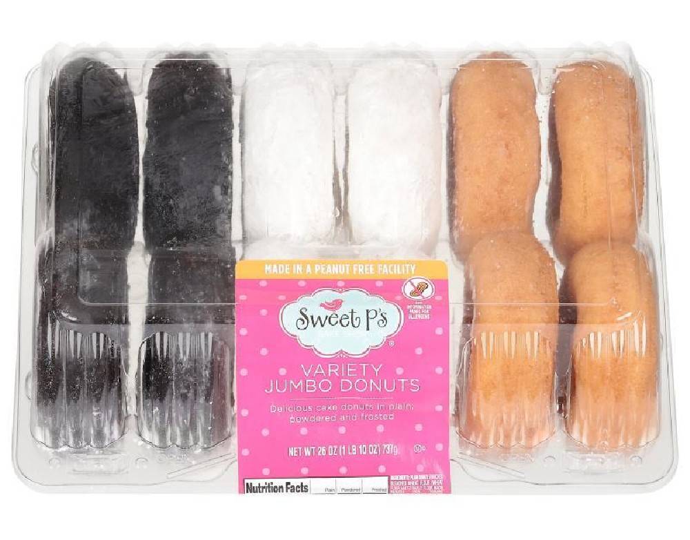 Sweet P's Variety Jumbo Donuts 26 oz.