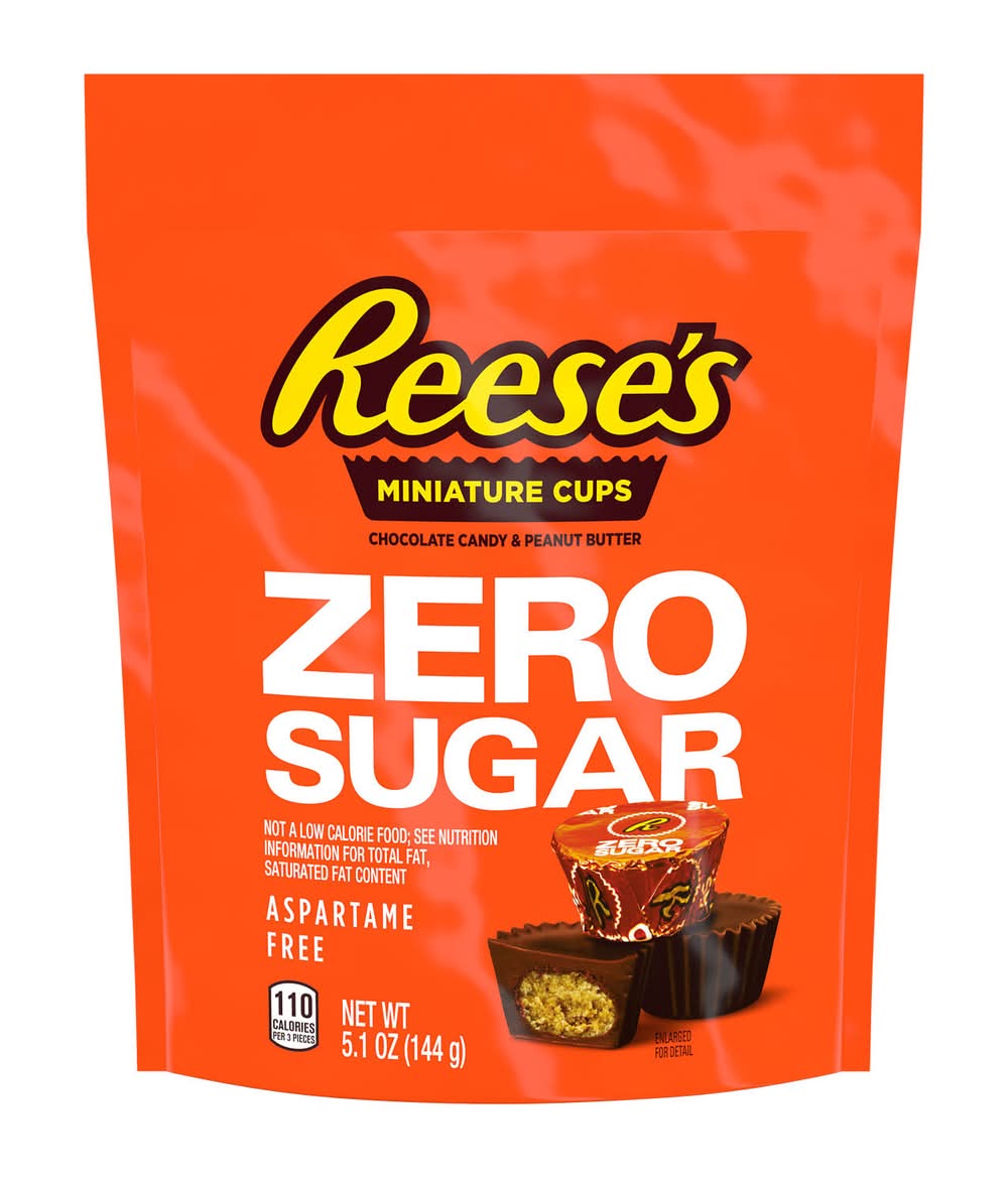 Reese's Zero Sugar Miniature Peanut Butter Cups 5.1 oz