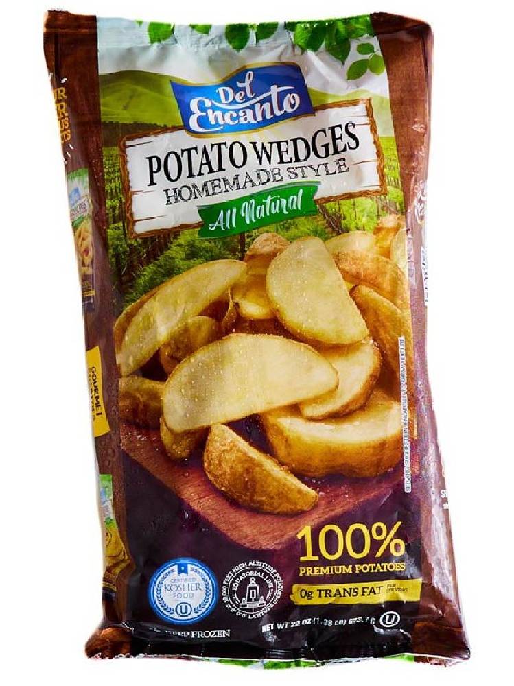 Del Encanto Potato Wedges Homemade Style 22 oz