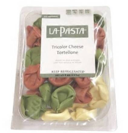 La Pasta Tri-Color Cheese Tortellini 9 oz.