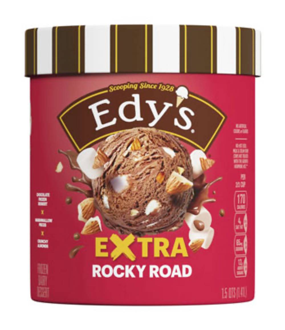 Edy’s Extra Rocky Road Ice Cream 1.5 qts