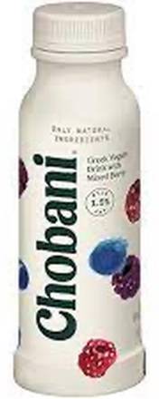Chobani Drinkable Yogurt Mixed Berry 7 oz