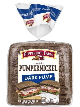 Pepperidge Farm Jewish Pumpernickel Bread 16 oz