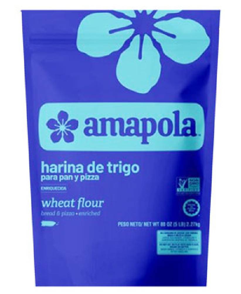 Amapola Harina de Trigo Pan y Pizza 5 lbs