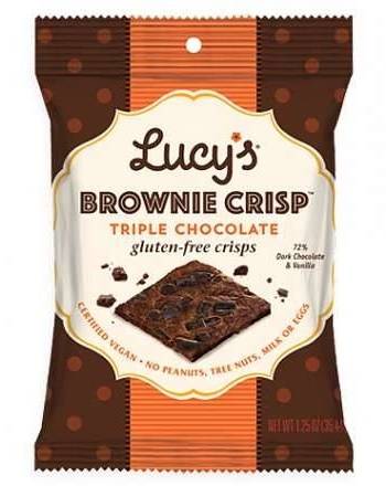 Lucy’s Gluten Free Brownie Crisp Cookies 5.5 oz