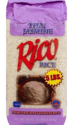 Rico Rice Thai Jasmine 5 lbs