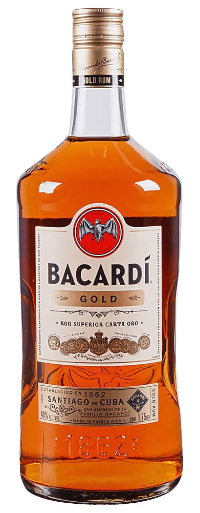 Bacardi Gold Rum 1.75 L