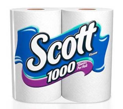 Scott 1000 Toilet Paper 4 ct