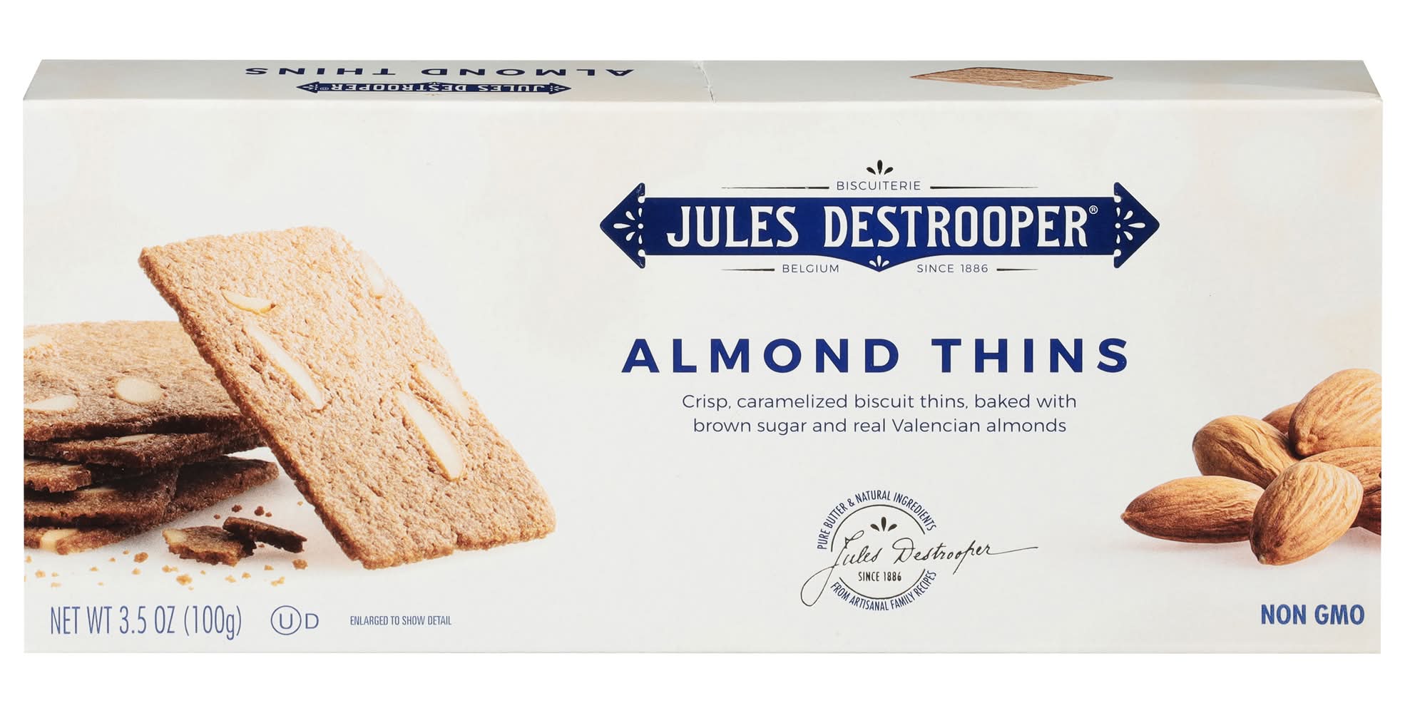 Jules Destrooper Almond Thins 3.5 oz