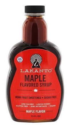Lakanto Maple Flavored Syrup (Monkfruit)