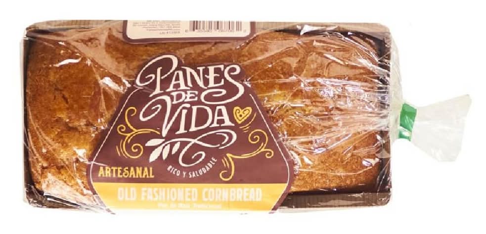 Panes de Vida Old Fashioned Cornbread 16 oz