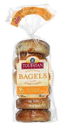 Toufayan Everything Bagels 20 oz