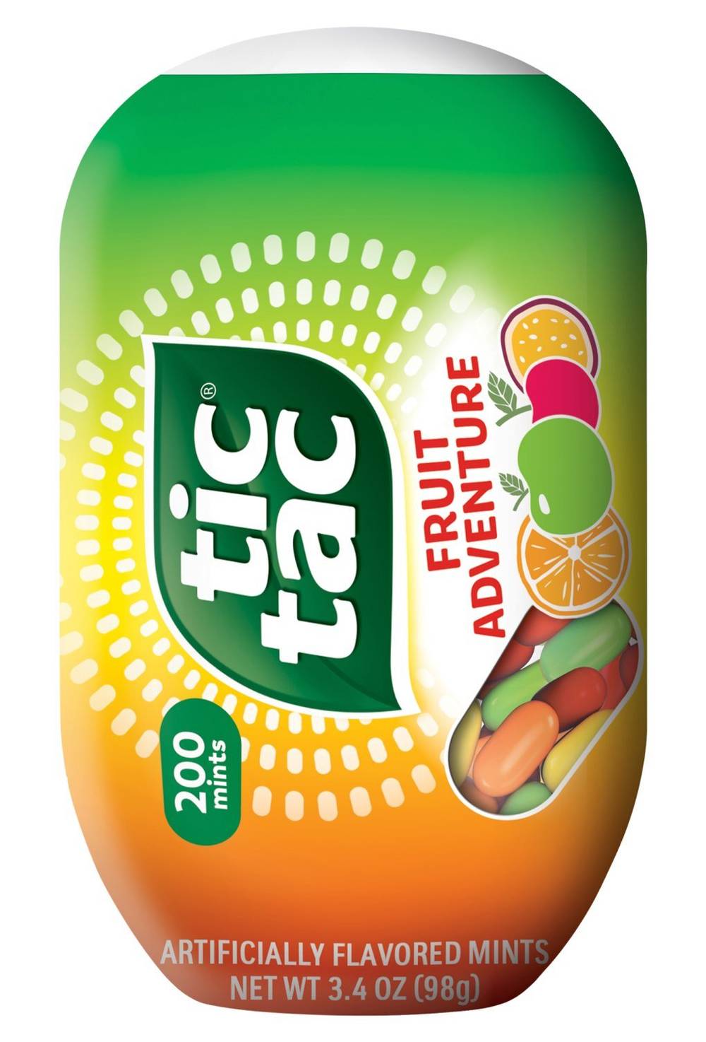Tic Tac Fruit Adventure 3.4 oz