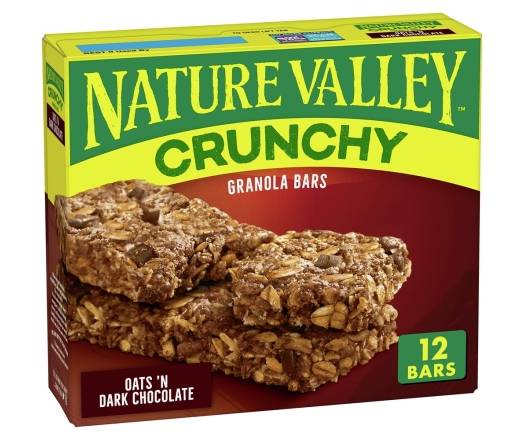 Nature Valley Oats & Dark Chocolate Crunchy Granola Bars 12 ct