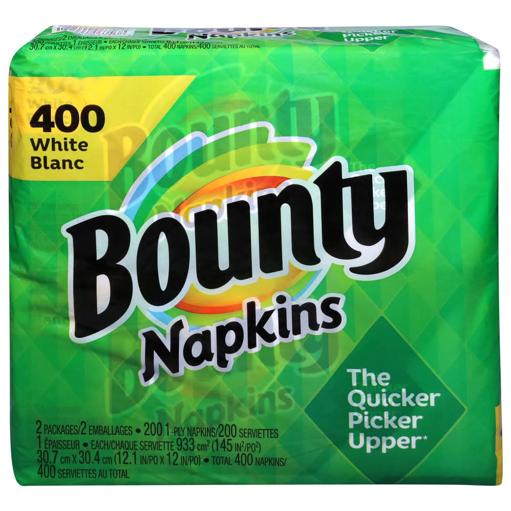 Bounty Paper Napkins 400 ct