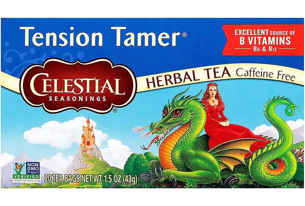 Celestial Seasonings Tension Tamer Herbal Tea 20 ct 