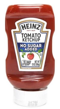 Heinz Ketchup No Sugar Added 13 oz