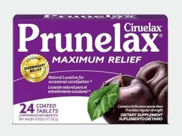 Prunelax Ciruelax Maximum Relief Overnight  24 ct