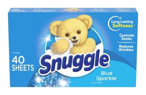 Snuggle Blue Sparkle Dryer Sheets 40 ct