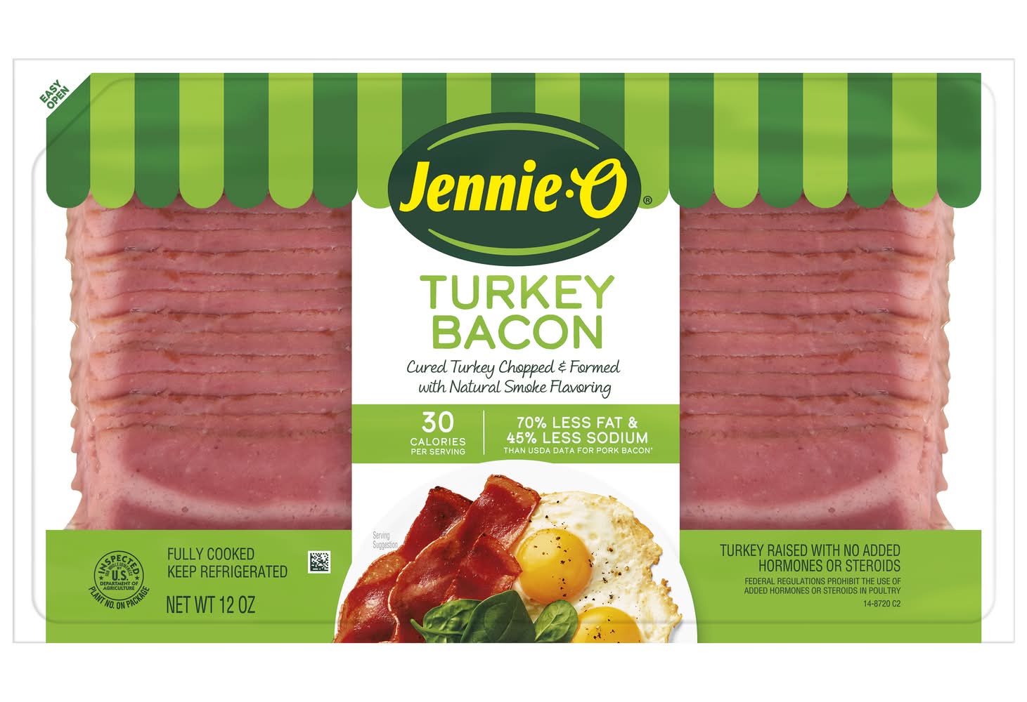 Jennie-O Turkey Bacon 12 oz