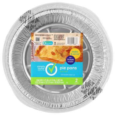 Simply Done 9-inch Pie Pans 2 ct