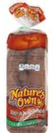 Nature’s Own 100% Whole Wheat 20 oz