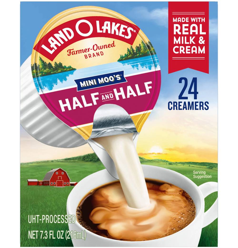 Land o Lakes Single Half & Half Creamers 24 ct