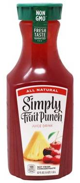 Simply Fruit Punch 52 oz