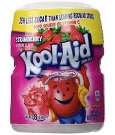 Kool-Aid Strawberry Powder 19 oz